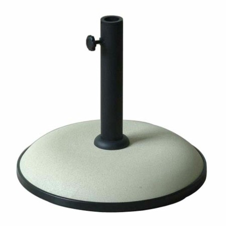 Marbueno Base Parasol Ronde 41,5x35 cm 15KG Blanc Jardin, Piscine, Terrasse 10448: Plus de 300.000 produits de grandes marques e