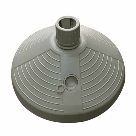 Marbueno Base Parasol Rond 38x38x14 cm 10L Blanc Jardin, Piscine, Terrasse 10502: Plus de 300.000 produits de grandes marques en