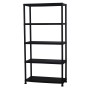 Marbueno Étagère 5 Niveaux Plastique Noir 90x40x180 cm Jardin 10539: Plus de 300.000 produits de grandes marques en vente direct