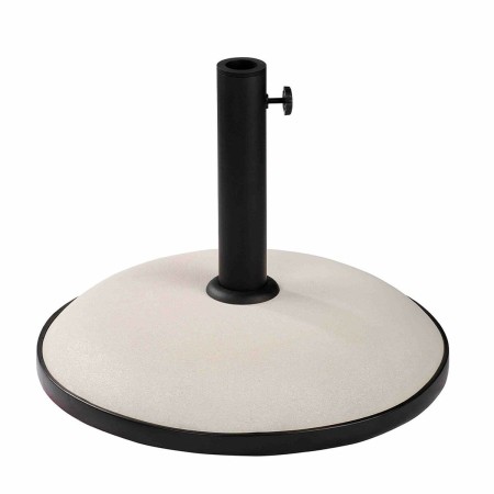 Marbueno Base Parasol Rond 45x36 cm 20KG Blanc Jardin, Piscine et Terrasse 10451: Plus de 300.000 produits de grandes marques en