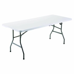 Marbueno Table Pliable Résine Blanc 180X70X74 cm Restauration, Plage, Camping 10529: Plus de 300.000 produits de grandes marques