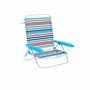 Marbueno Chaise Pliable 5 Positions Aluminium Rayures Orange et Bleu 63X76X78 cm 10463: Plus de 300.000 produits de grandes marq