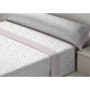 Jeu de draps Tejidos Reina Fides Blanc Rose Gran lit 2 persones: Plus de 300.000 produits de grandes marques en vente directe à 