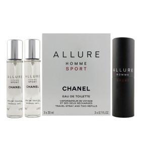 Set de Parfum Homme Chanel Allure Homme Sport EDT 2 Pièces: Plus de 300.000 produits de grandes marques en vente directe à prix 