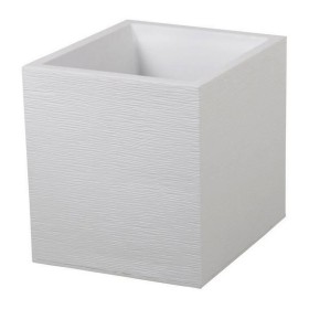 Pot EDA Graphit Blanc Plastique Carré 39 x 39 x 43 cm: Plus de 300.000 produits de grandes marques en vente directe à prix usine