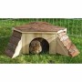Maison miniature Kerbl Rongeurs 37 x 37 x 16 cm Marron Bois: Plus de 300.000 produits de grandes marques en vente directe à prix