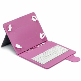 Clavier Bluetooth avec Support pour Tablette Maillon Technologique MTKEYUSBPINK Rose Espagnol Qwerty: Plus de 300.000 produits d