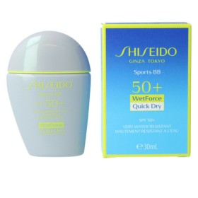 Crème Solaire Avec Couleur Shiseido Sports BB SPF50+ 30 ml: Plus de 300.000 produits de grandes marques en vente directe à prix 