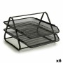 Plateau de qualification Noir Métal 6 Unités 30 X 34,5 X 21 cm: Plus de 300.000 produits de grandes marques en vente directe à p