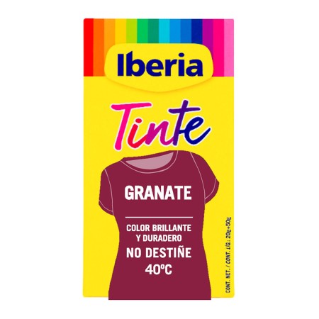 teinture pour vêtement Tintes Iberia Bordeaux 40º C: Plus de 300.000 produits de grandes marques en vente directe à prix usine s