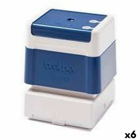 Timbre Brother Monture 40 x 40 mm Bleu (6 Unités): Plus de 300.000 produits de grandes marques en vente directe à prix usine sur