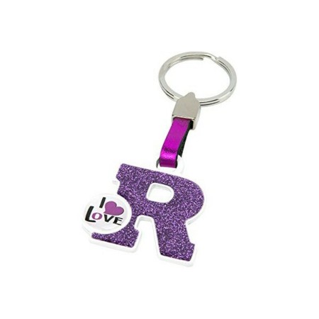 Porte-clés Lettre R: Plus de 300.000 produits de grandes marques en vente directe à prix usine sur cadeaufou.com. Label boutique