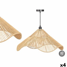 Suspension 23B546 Noir Naturel Métal Papier 40 W 59 x 27 x 59 cm (4 Unités): Plus de 300.000 produits de grandes marques en vent