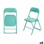 Chaise Pliante 10924 Vert 43 x 46 x 78 cm 88 x 6,5 x 45 cm (6 Unités): Plus de 300.000 produits de grandes marques en vente dire