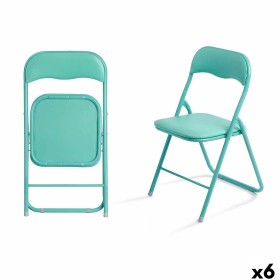 Chaise Pliante 10924 Vert 43 x 46 x 78 cm 88 x 6,5 x 45 cm (6 Unités): Plus de 300.000 produits de grandes marques en vente dire