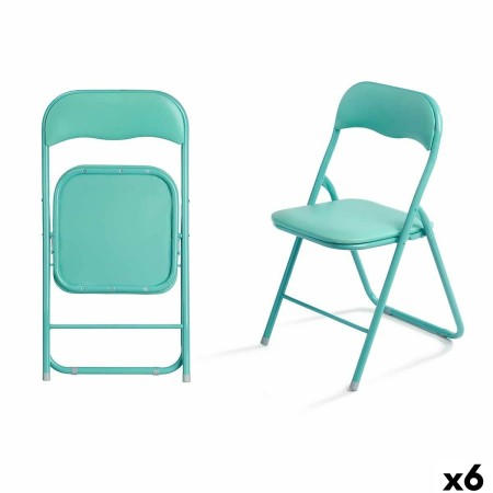 Chaise Pliante 10924 Vert 43 x 46 x 78 cm 88 x 6,5 x 45 cm (6 Unités): Plus de 300.000 produits de grandes marques en vente dire