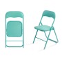Chaise Pliante 10924 Vert 43 x 46 x 78 cm 88 x 6,5 x 45 cm (6 Unités): Plus de 300.000 produits de grandes marques en vente dire