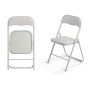 Chaise Pliante 10925 Gris 43 x 46 x 78 cm 88 x 6,5 x 45 cm (6 Unités): Plus de 300.000 produits de grandes marques en vente dire