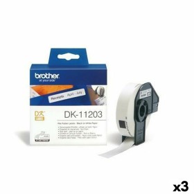 Rouleau d'Étiquettes Brother DK-11203 17 x 87 mm (3 Unités): Plus de 300.000 produits de grandes marques en vente directe à prix