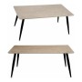 Table Basse Blanc Noir Pierre Métal Mélamine Bois MDF: Plus de 300.000 produits de grandes marques en vente directe à prix usine