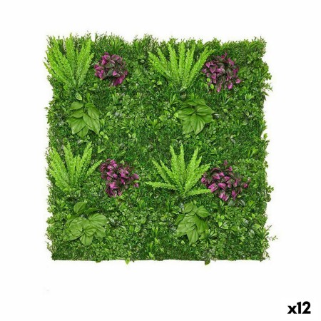 Kit de jardin vertical Fougère Multicouleur Plastique 100 x 7 x 100 cm (12 Unités): Plus de 300.000 produits de grandes marques 