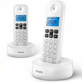 Téléphone Sans Fil Philips Bleu Blanc Noir (Reconditionné A): Plus de 300.000 produits de grandes marques en vente directe à pri