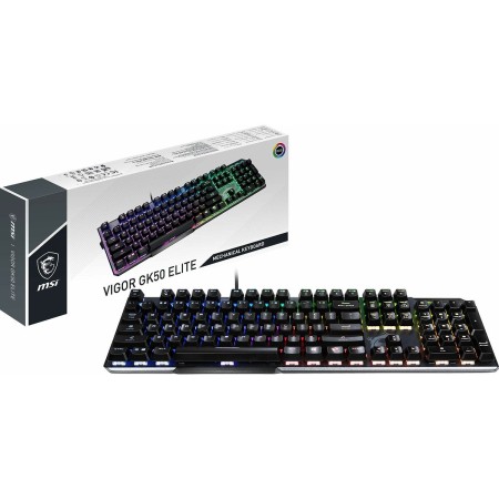 Clavier pour jeu MSI VIGOR GK50 ELITE Espagnol Qwerty: Plus de 300.000 produits de grandes marques en vente directe à prix usine