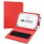 Housse pour Tablette et Clavier Subblim SUB-KT1-USB002 Rouge Espagnol Qwerty: Plus de 300.000 produits de grandes marques en ven