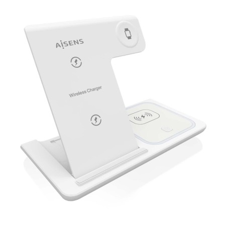 Chargeur sans fil Aisens ASCH-15W3WC044-W Blanc 3-en-1: Plus de 300.000 produits de grandes marques en vente directe à prix usin