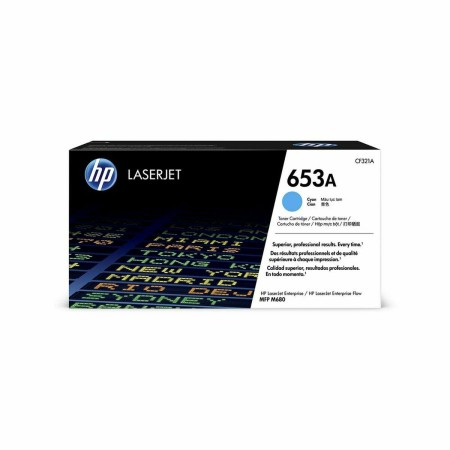 Toner HP Cartucho de tóner original LaserJet HP 653A cian Cyan: Plus de 300.000 produits de grandes marques en vente directe à p