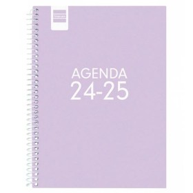 Agenda Finocam Cool Lila quarto 15,5 x 21,2 cm 2024-2025: Plus de 300.000 produits de grandes marques en vente directe à prix us