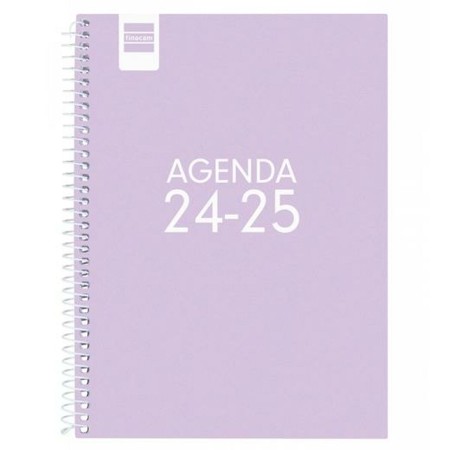 Agenda Finocam Cool Lila quarto 15,5 x 21,2 cm 2024-2025: Plus de 300.000 produits de grandes marques en vente directe à prix us