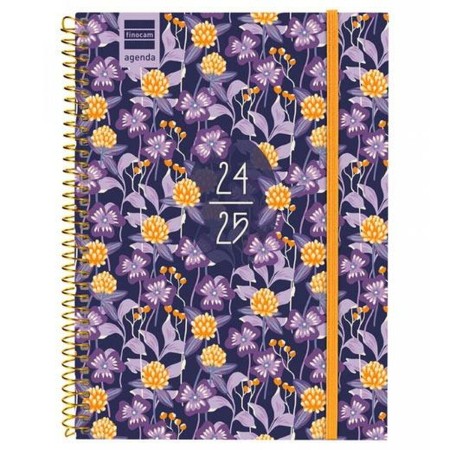 Agenda Finocam 4º SVH Violet Multicouleur quarto 15,5 x 21,2 cm 2024-2025: Plus de 300.000 produits de grandes marques en vente 