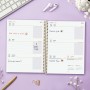 Agenda Finocam 4º SVH Violet Multicouleur quarto 15,5 x 21,2 cm 2024-2025: Plus de 300.000 produits de grandes marques en vente 