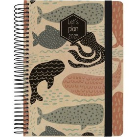 Agenda Grafoplas Nature Design A5 14,8 x 21 cm Baleine 2025: Plus de 300.000 produits de grandes marques en vente directe à prix