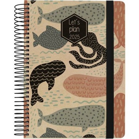 Agenda Grafoplas Nature Design A5 14,8 x 21 cm Baleine 2025: Plus de 300.000 produits de grandes marques en vente directe à prix