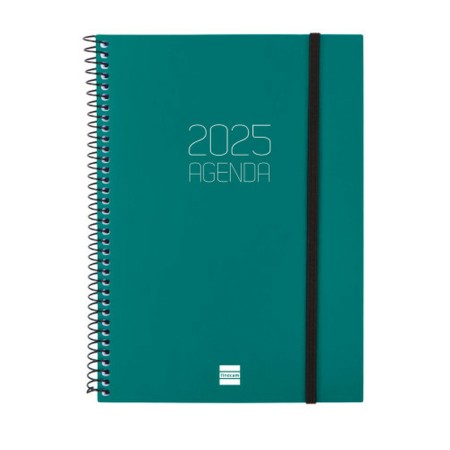 Agenda Finocam OPAQUE Vert A5 15,5 x 21,2 cm 2025: Plus de 300.000 produits de grandes marques en vente directe à prix usine sur