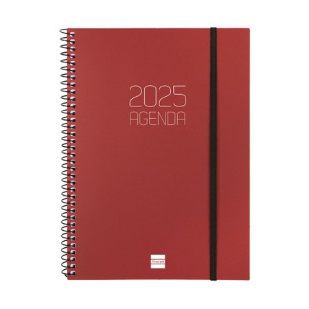 Agenda Finocam OPAQUE Bordeaux A5 15,5 x 21,2 cm 2025: Plus de 300.000 produits de grandes marques en vente directe à prix usine
