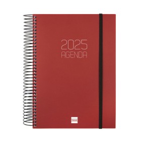 Agenda Finocam OPAQUE Bordeaux A5 15,5 x 21,2 cm 2025: Plus de 300.000 produits de grandes marques en vente directe à prix usine