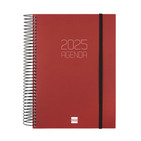 Agenda Finocam OPAQUE Bordeaux A5 15,5 x 21,2 cm 2025: Plus de 300.000 produits de grandes marques en vente directe à prix usine