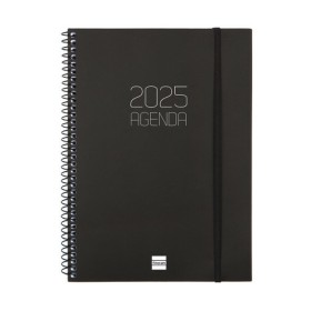Agenda Finocam OPAQUE Noir A5 15,5 x 21,2 cm 2025: Plus de 300.000 produits de grandes marques en vente directe à prix usine sur