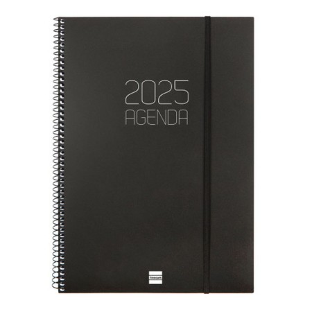Agenda Finocam OPAQUE Noir A4 21 x 29,7 cm 2025: Plus de 300.000 produits de grandes marques en vente directe à prix usine sur c
