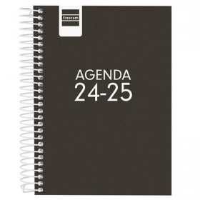 Agenda Finocam COOL Noir 1/8 12 x 16,4 cm 2024-2025: Plus de 300.000 produits de grandes marques en vente directe à prix usine s