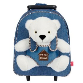 Cartable à roulettes Perletti Perry 38 x 28 x 11 cm ours polaire: Plus de 300.000 produits de grandes marques en vente directe à