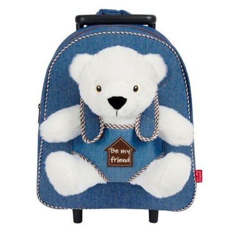 Cartable à roulettes Perletti Perry 38 x 28 x 11 cm ours polaire: Plus de 300.000 produits de grandes marques en vente directe à