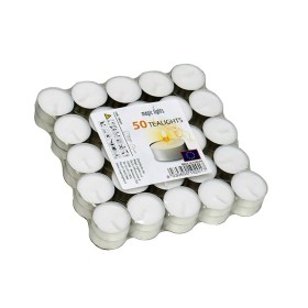 Ensemble de Bougies Magic Lights 50 Pièces Blanc: Plus de 300.000 produits de grandes marques en vente directe à prix usine sur 