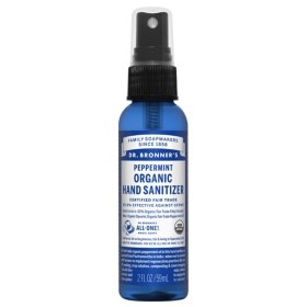 Lotion désinfectante pour les mains Dr Bronner's Peppermint 60 ml: Plus de 300.000 produits de grandes marques en vente directe 