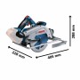 Scie circulaire BOSCH GKS 18V-68 GC PROFESSIONAL 1800 W 18 V: Plus de 300.000 produits de grandes marques en vente directe à pri