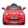 Voiture électrique pour enfants Fiat 500 Rouge Avec télécommande MP3 30 W 6 V 113 x 67,5 x 53 cm: Plus de 300.000 produits de gr