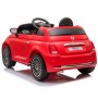 Voiture électrique pour enfants Fiat 500 Rouge Avec télécommande MP3 30 W 6 V 113 x 67,5 x 53 cm: Plus de 300.000 produits de gr